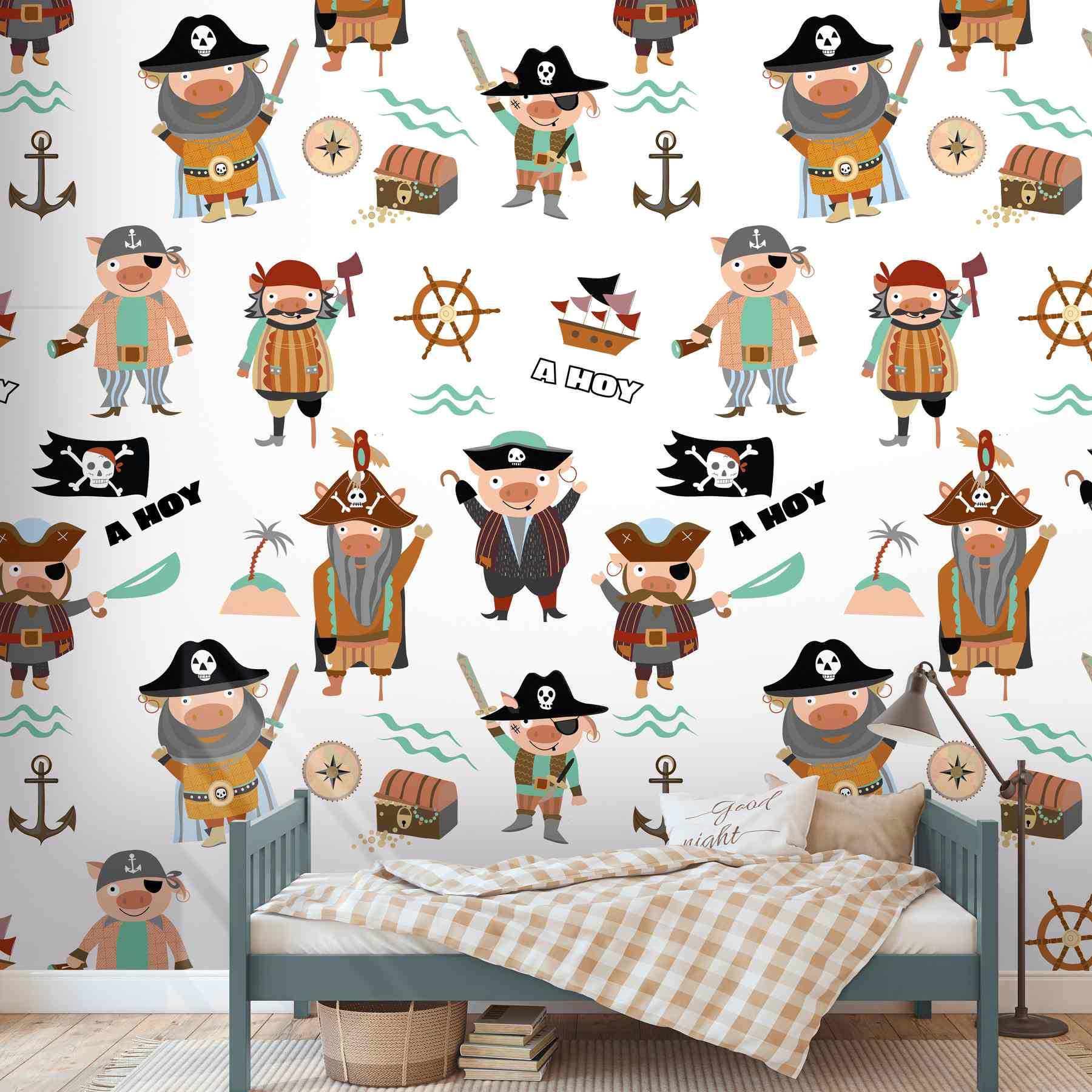 A.S. Creation Fototapete The Wall II 391911 Ein Motiv pro Rolle Kinderzimmer Bunt