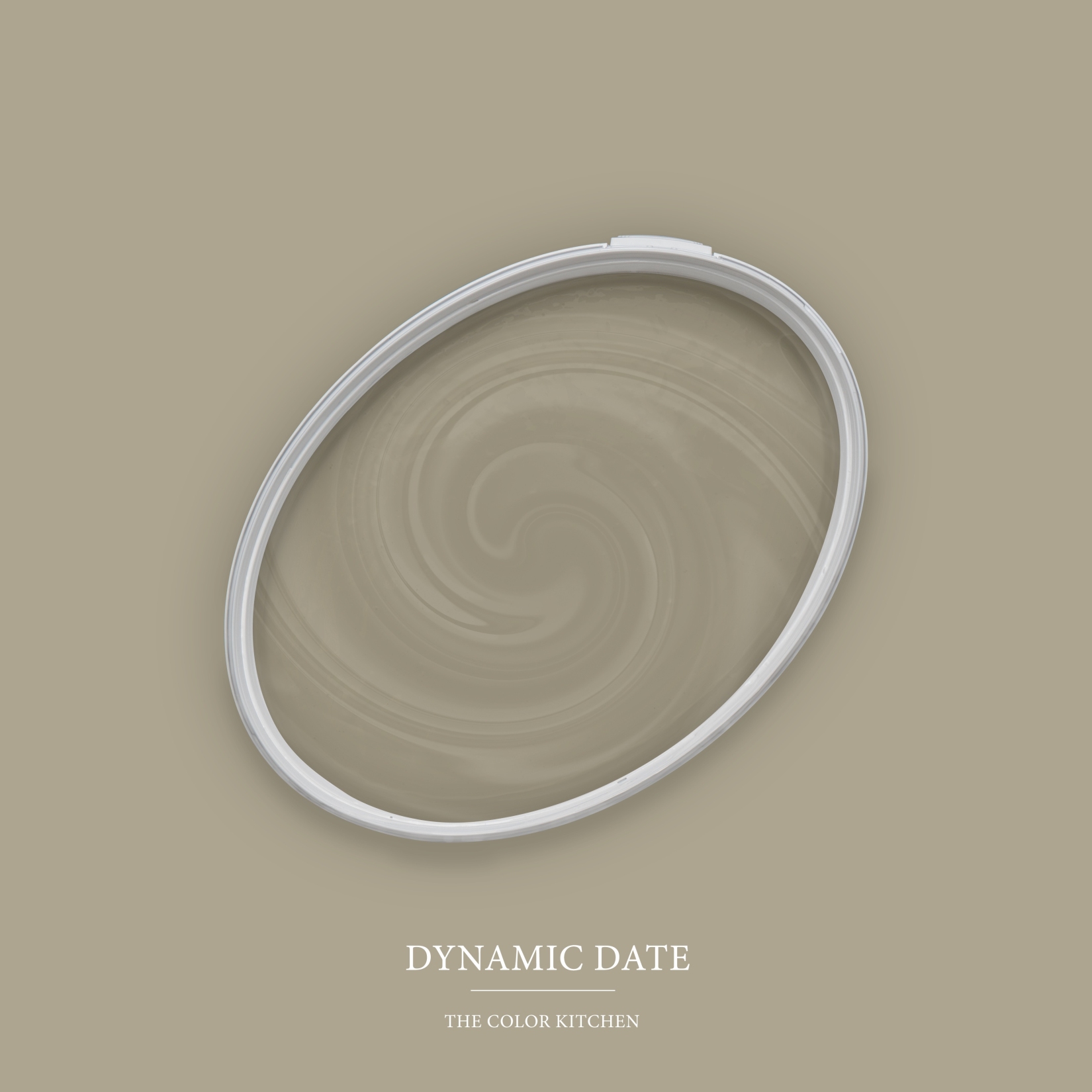 Wandfarbe Braun matt | The Color Kitchen Dynamic Date | Exklusive Innendispersion Hohe Deckkraft