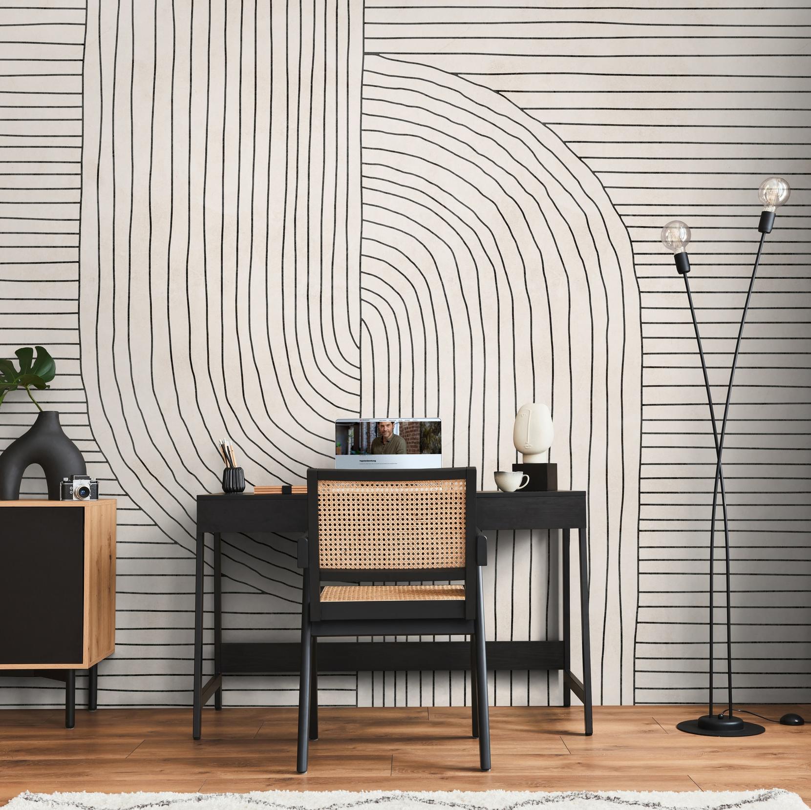 398941_HB A.S. Creation Fototapete The Wall III 398941 Ein Motiv pro Rolle Modern Creme Beige