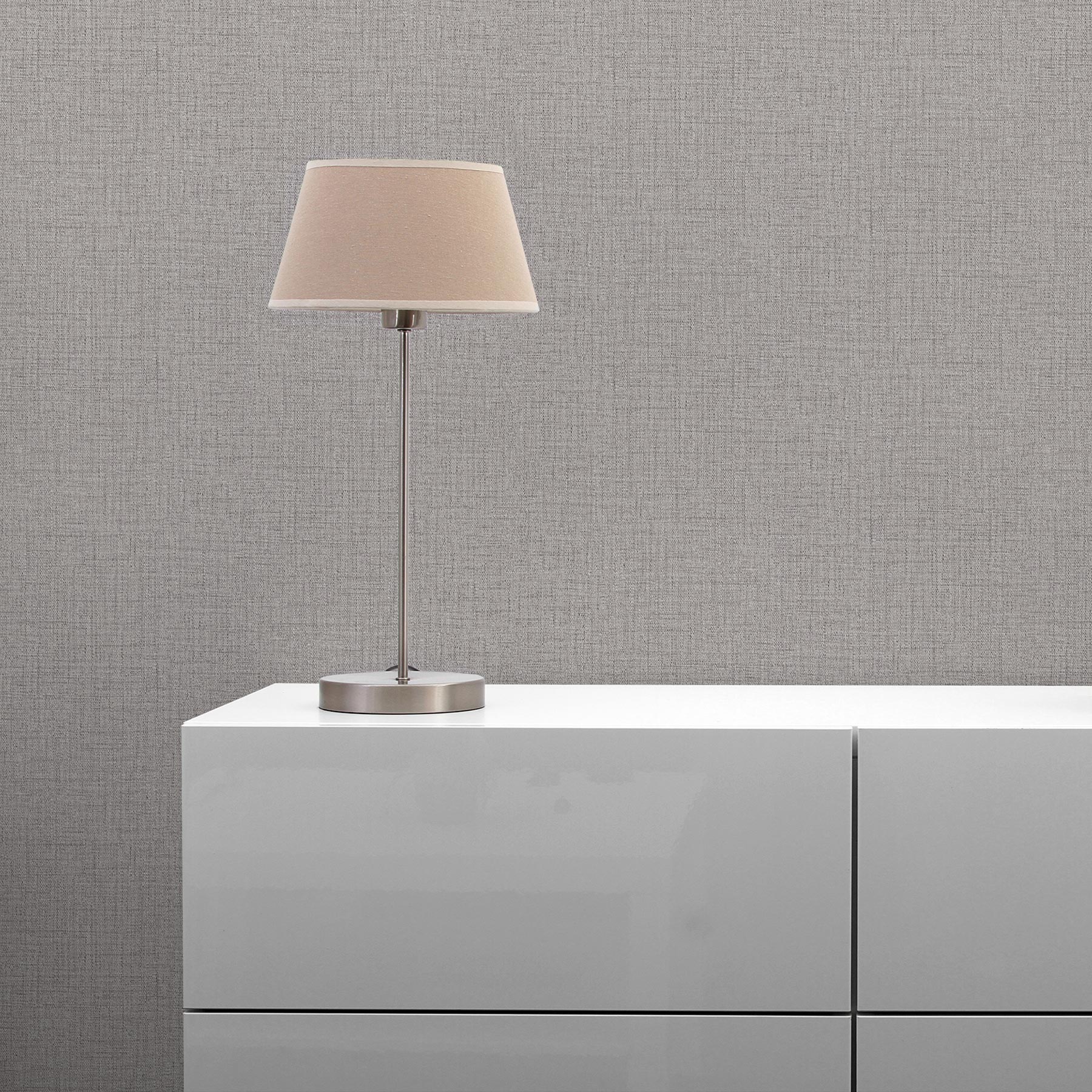 Tapete Uni M1-No.3463 Vliestapete Grau Tapete Einfarbig Unitapete