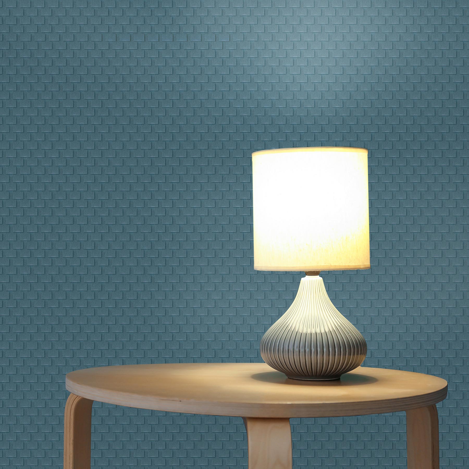 Tapete Uni M1-No.2254 | Vliestapete | Blau | Tapete Einfarbig | Unitapete