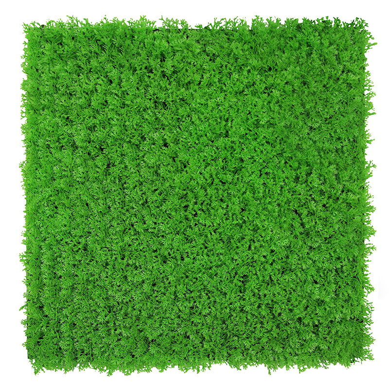 JANGAL Modular Wall Akustik Wandpaneel 520 x 520 x 50 mm Bright Green Design Grass Pflanzenwand