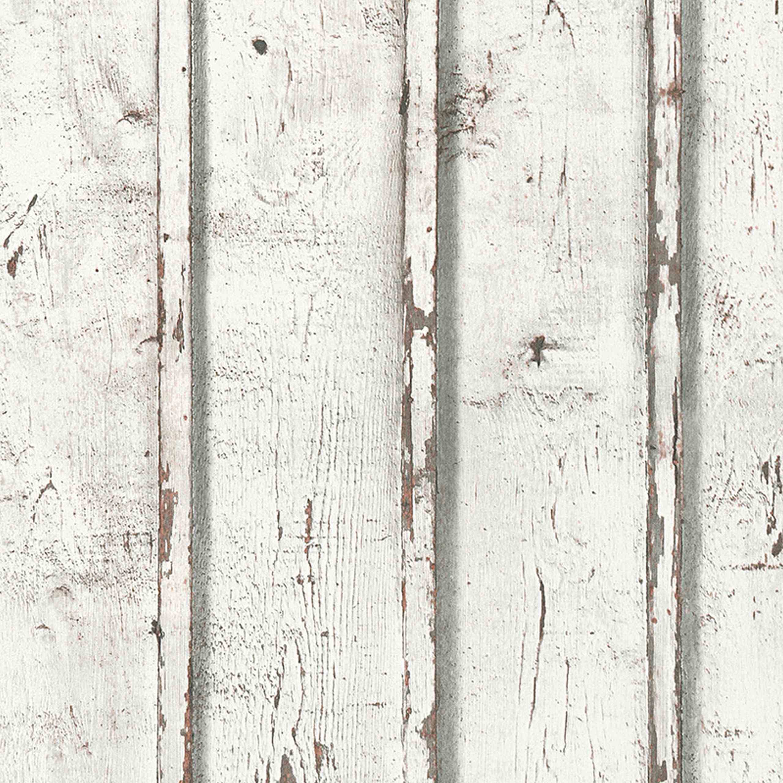 A.S. Creation | Best of Wood'n Stone | 953701 | Vliestapete | Holzoptik | 0.53 x 10.05 m | Creme