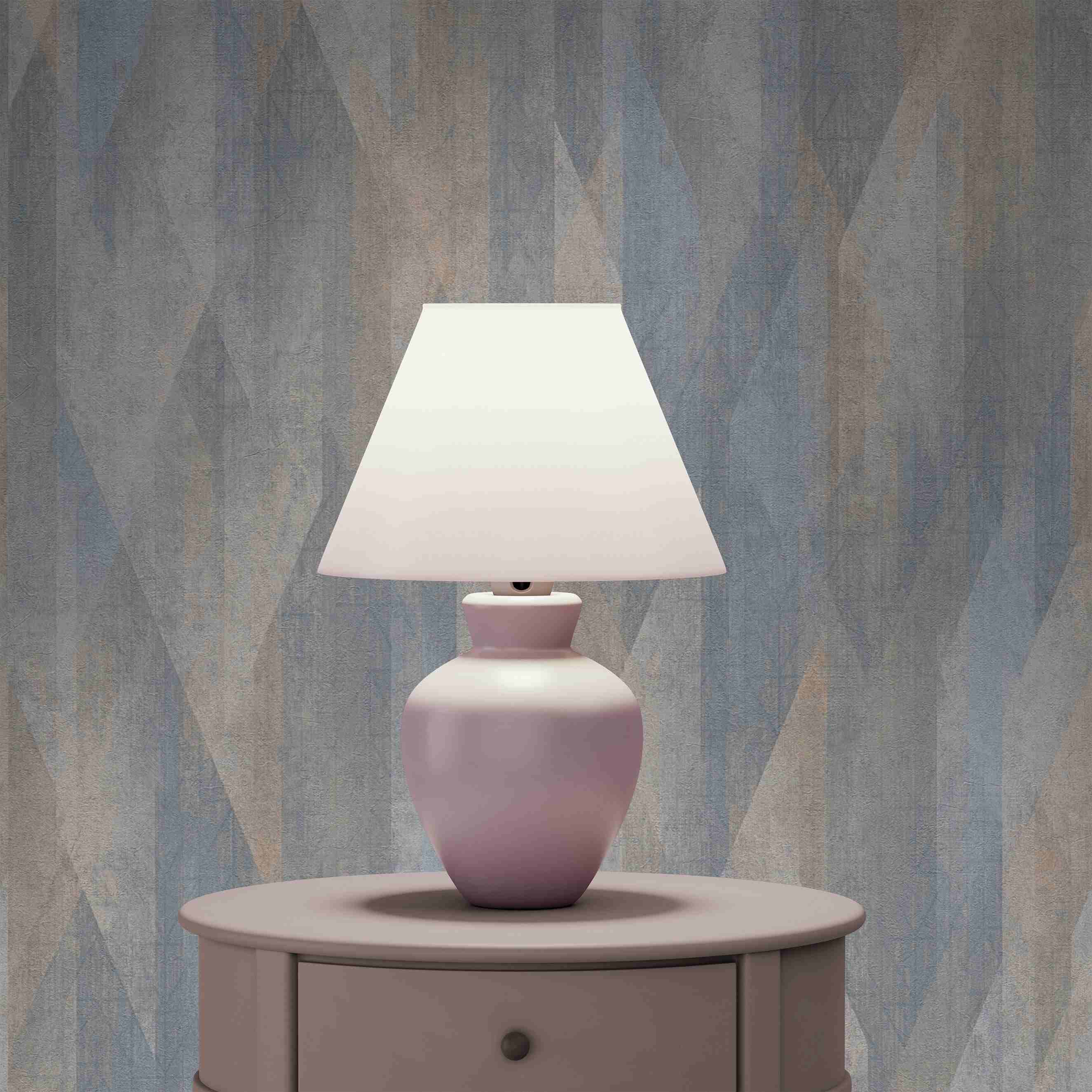 Tapete Carlo Grafik M1-No.4328 Vlies Blau Beige Grafisch Tadessi 10.05 x 0.53 m