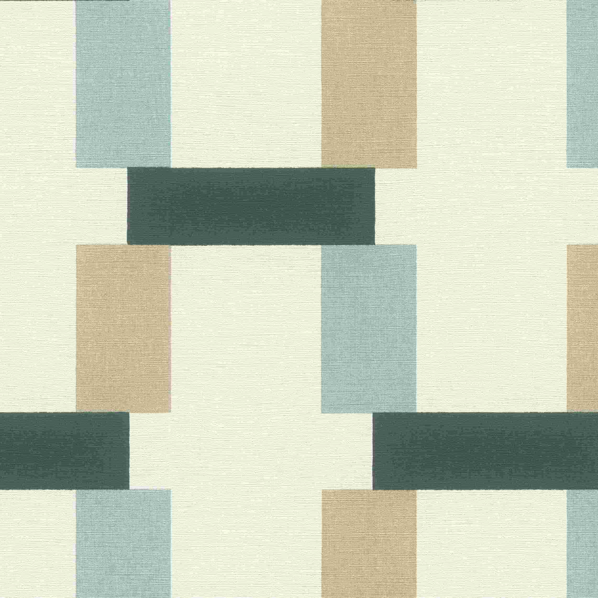 Rasch Vliestapete Symphony 868821 | 0.53 x 10.05 m | Grafik Grün