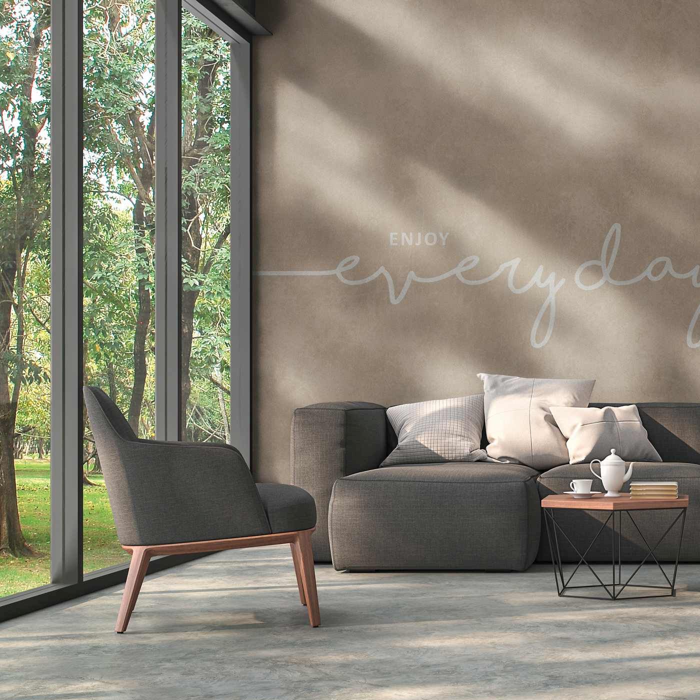 A.S. Creation Fototapete The Wall 382851 Ein Motiv pro Rolle Inspiration Beige