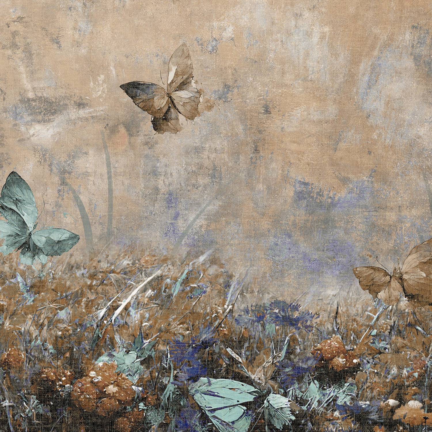 Fototapete Vlies 2551N-81 Blumen Floral 1.5 x 2.7 m Fashion for Walls Erismann