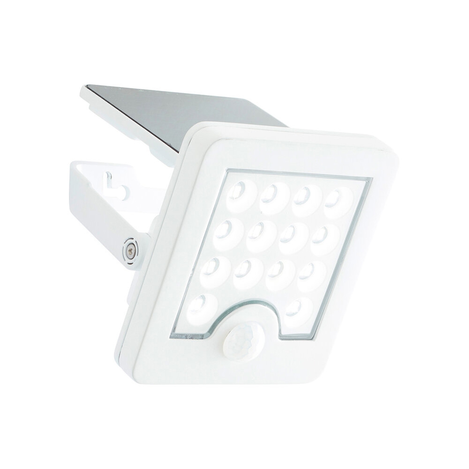 LED Wandleuchte 5.4 x 13 x 12 cm Weiß Kunststoff Wandlampe Basic Harmonisch