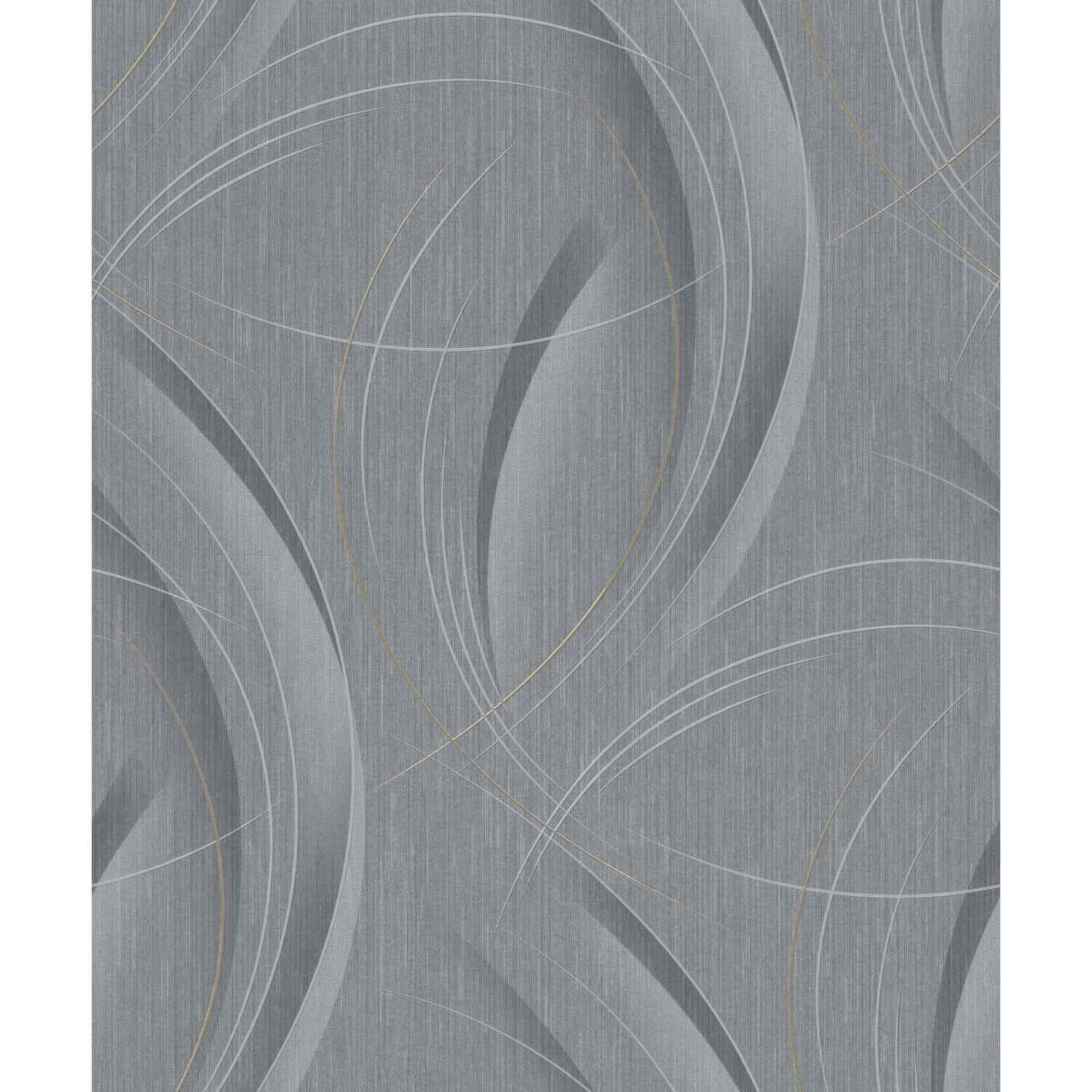 Vliestapete 10218-10 Streifen Wellen 0.53 x 10.05 m GMK - Fashion For Walls Erismann