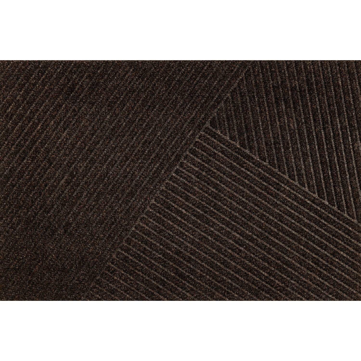 Fußmatte Linien Eleganz 90 x 60 cm Schmutzfangmatte waschbar Floornovo Minimal Design