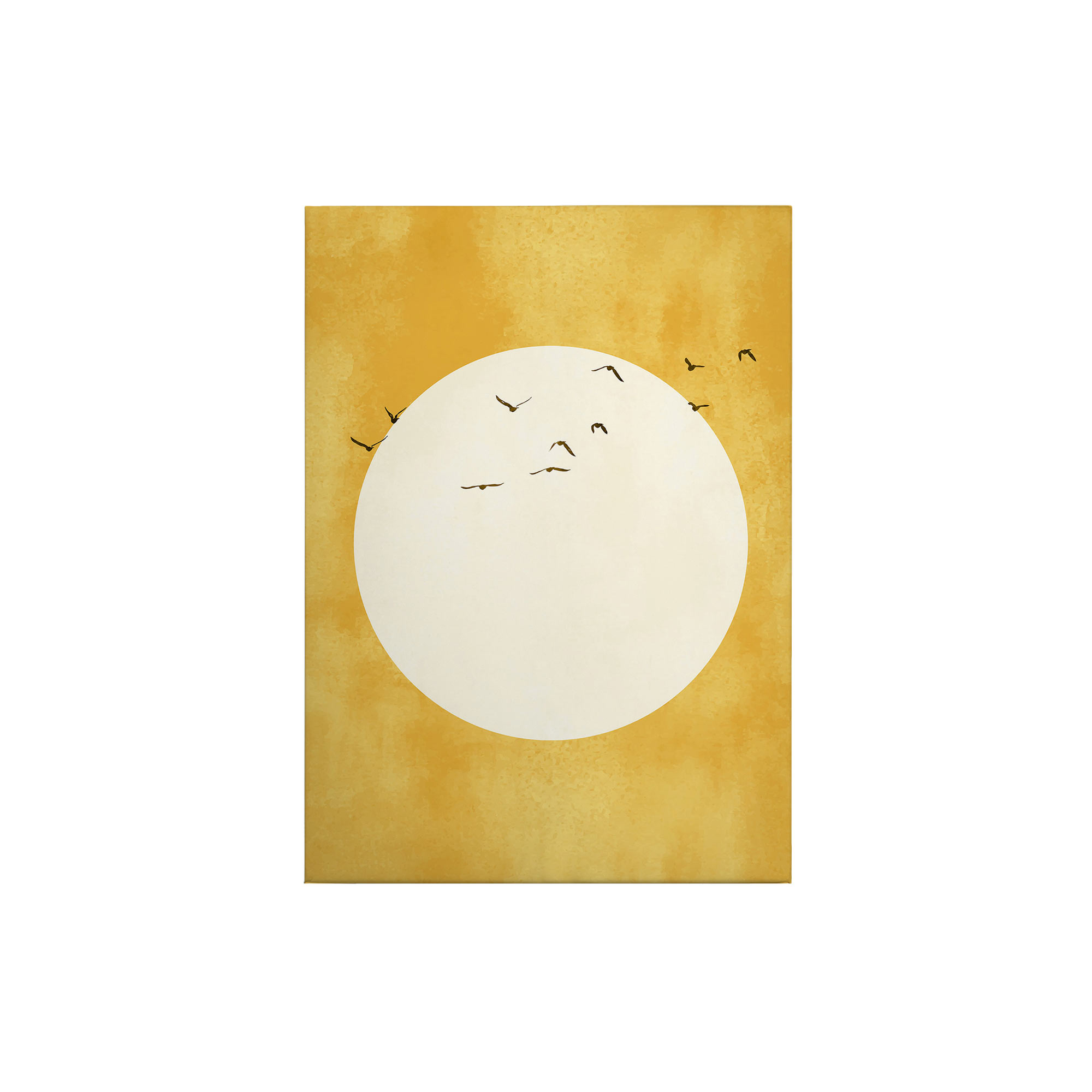 Tadessi Leinwandbild Natur - 70 x 50 cm - M1-No.50400 - Keilrahmen in Weiß Gold