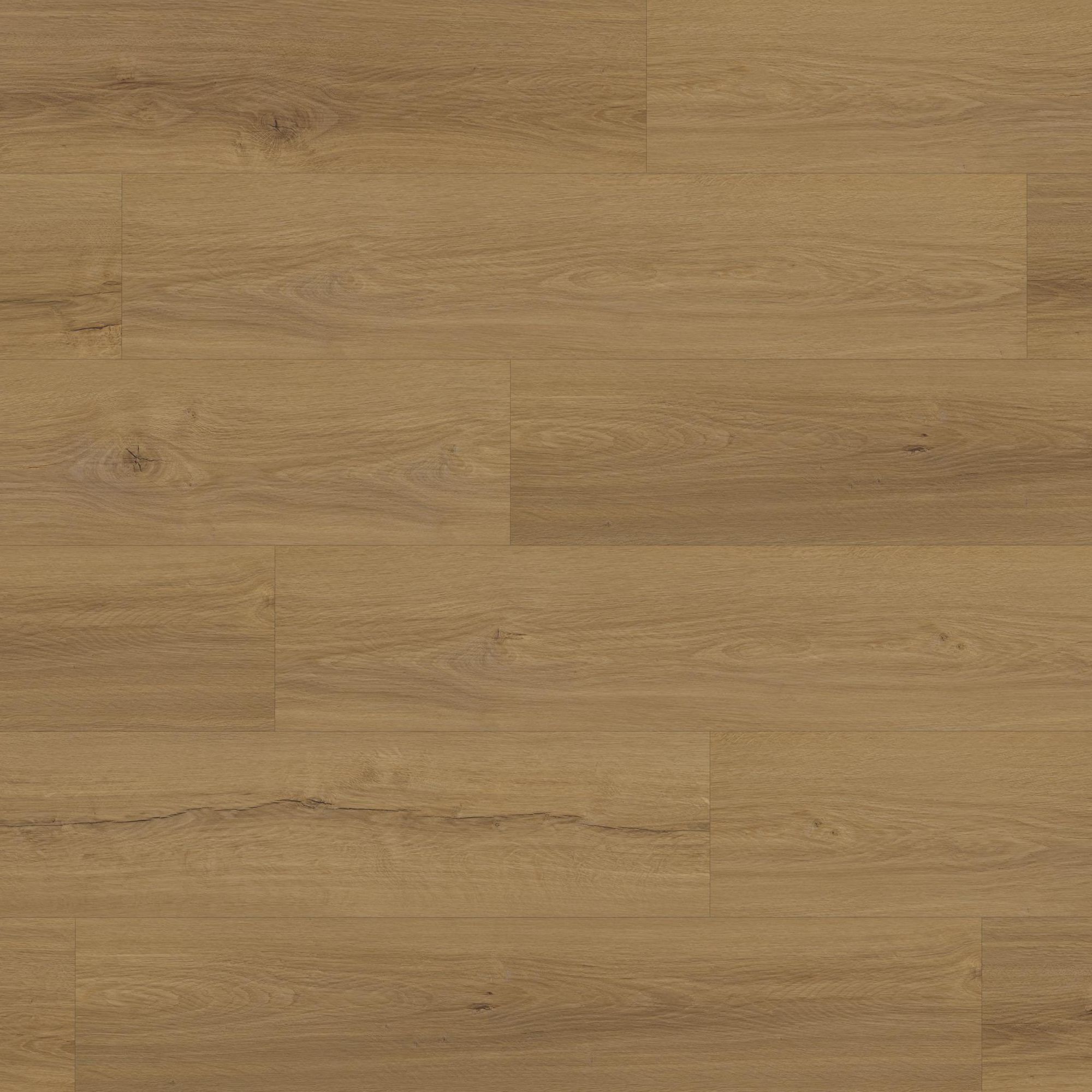 Rigid Vinylboden Designbelag 5.2/0.3x228x1220 mm Klick Vinyl Holzoptik Eiche Braun NKL23/33