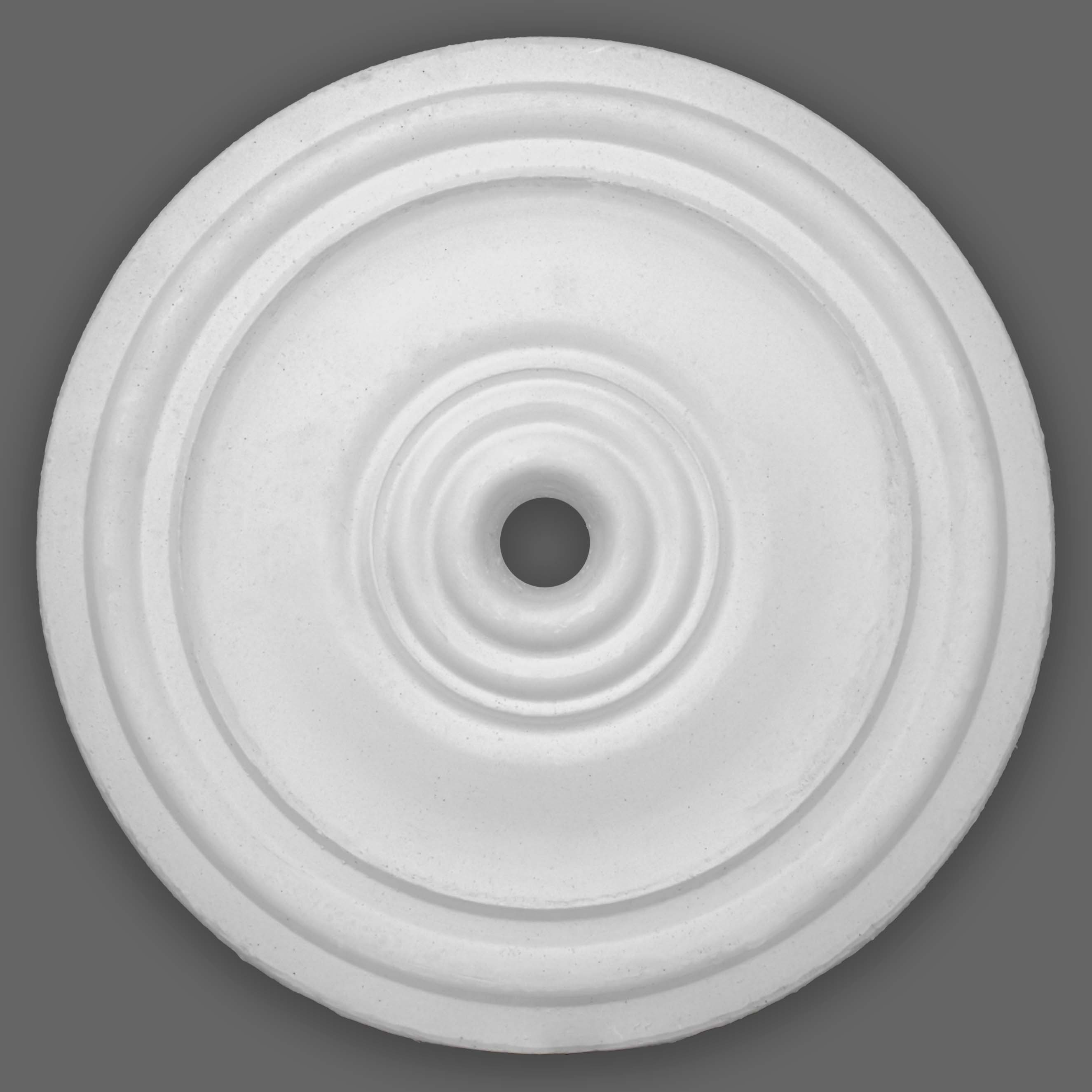 PROVISTON | Gips Rosette Cambridge | Echter Gipsstuck| Stuckrosette