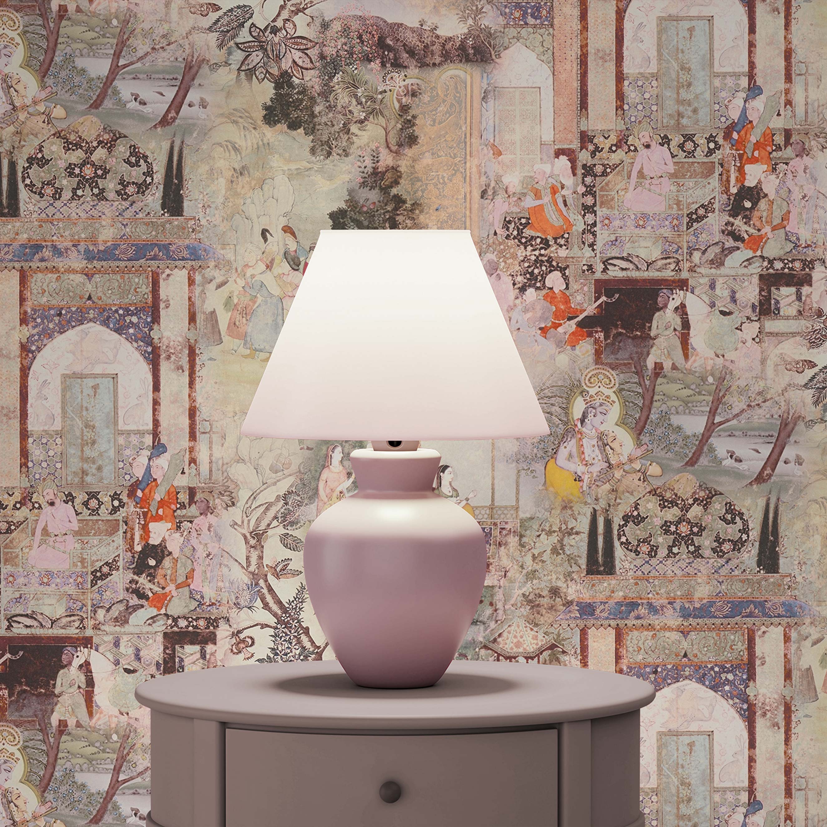 Tapete Vintage M1-No.1699 | Vliestapete | Grün | Beige | Orientalisch | Natur