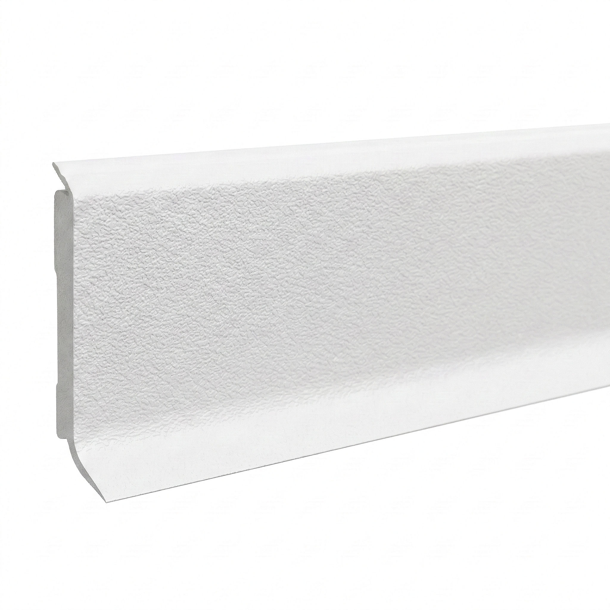 Sockelleiste "Rimini" PVC Hartschaum 12.8 x 60 x 2500 mm Durchgefärbte Weichlippe by PROVISTON