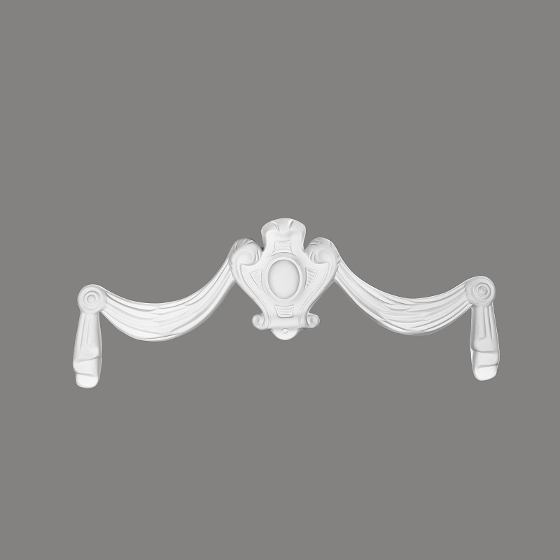 Mardom Zierelement Türaufsatz D3517 Profoam 130 x 15 x 320 mm Weiß Türabschluss