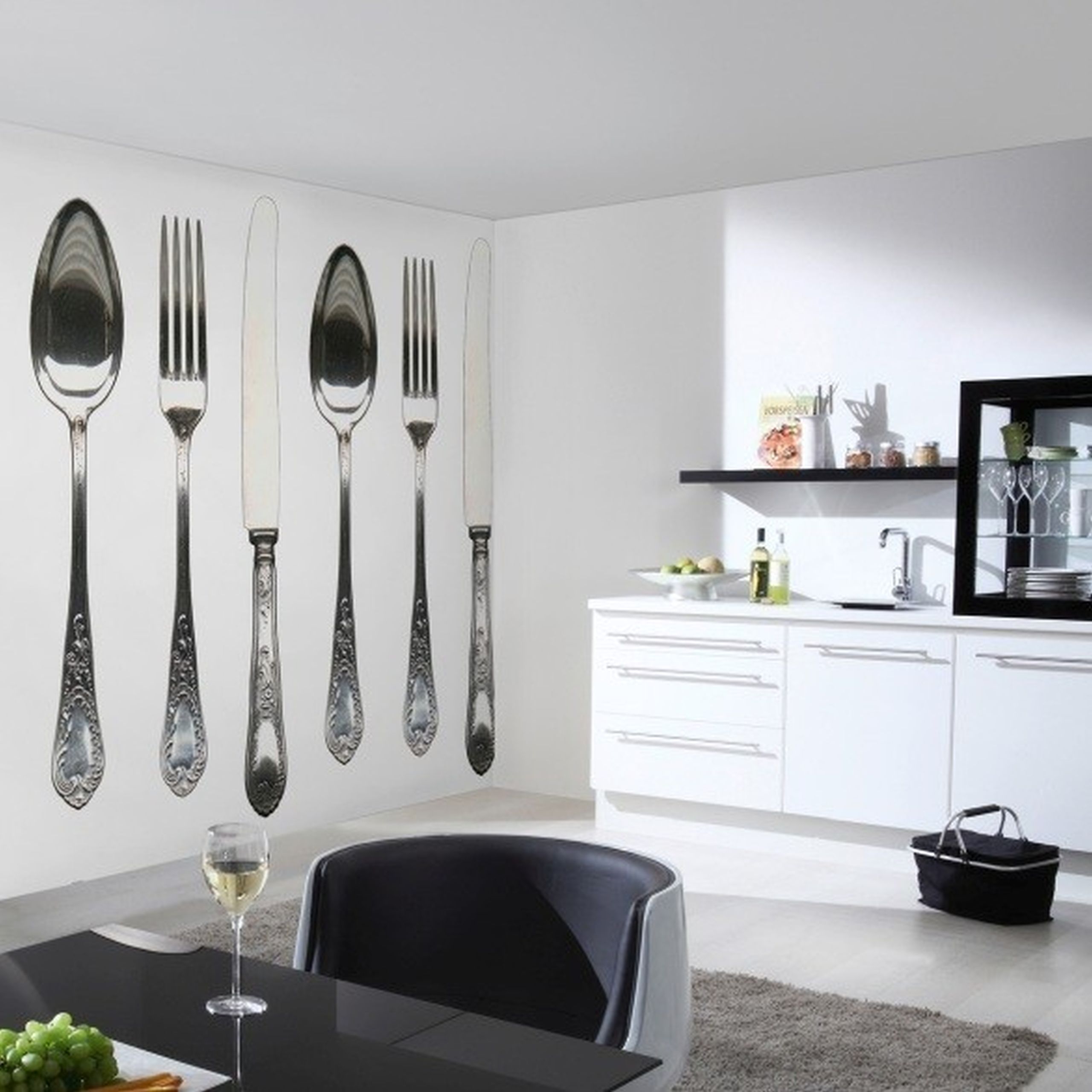 A.S. Creation | AP Digital 4 | DD109075 | Fototapete | Vlies | Versch. Größen | Küche | Silber