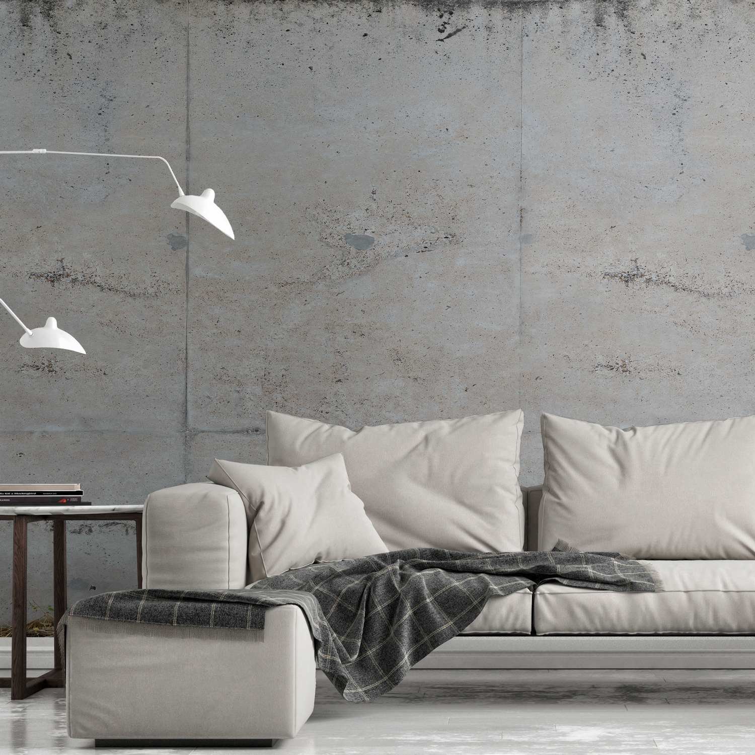 A.S. Creation Fototapete The Wall II 392541 Ein Motiv pro Rolle Betonoptik Grau