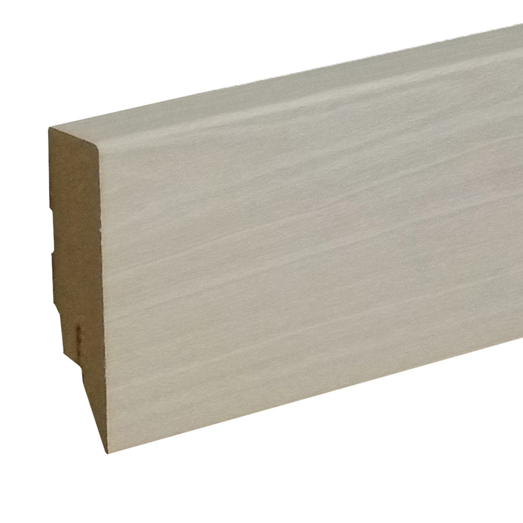 Sockelleiste / Fußleiste / Bodenleiste Lecco-13 (72743) | 16 x 58 x 2500 mm | Birke Scandia