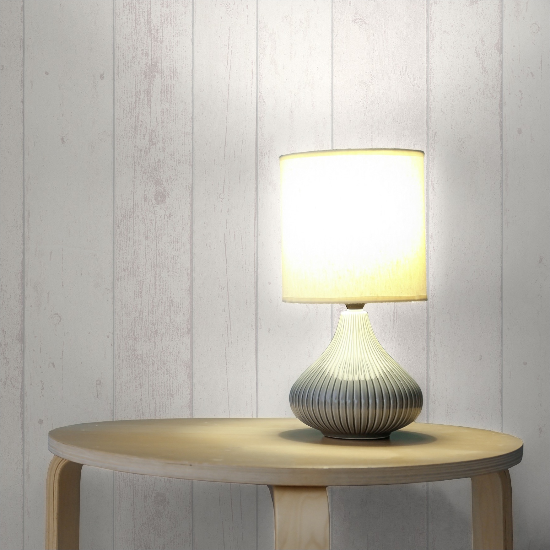 Tapete Holzoptik M1-No.12078 | Vliestapete | Weiß | Grau | Wohnzimmer | Schlafzimmer | Küche