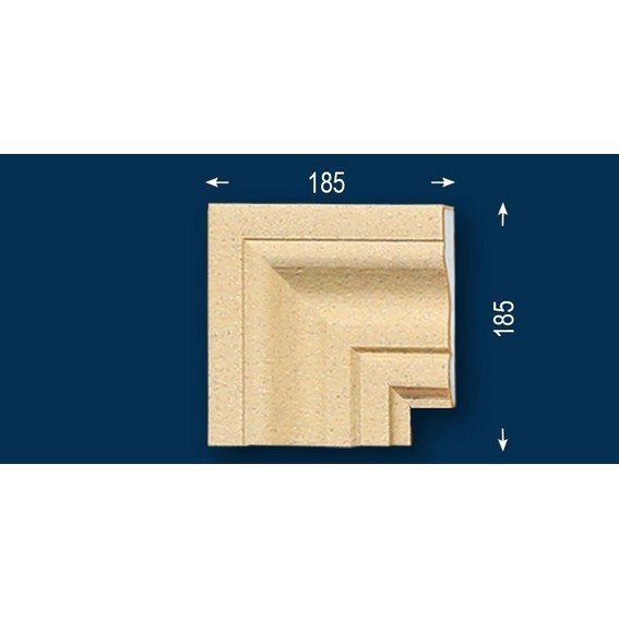Fassadenprofile "Wiesemann FP23-b" - Eckstück