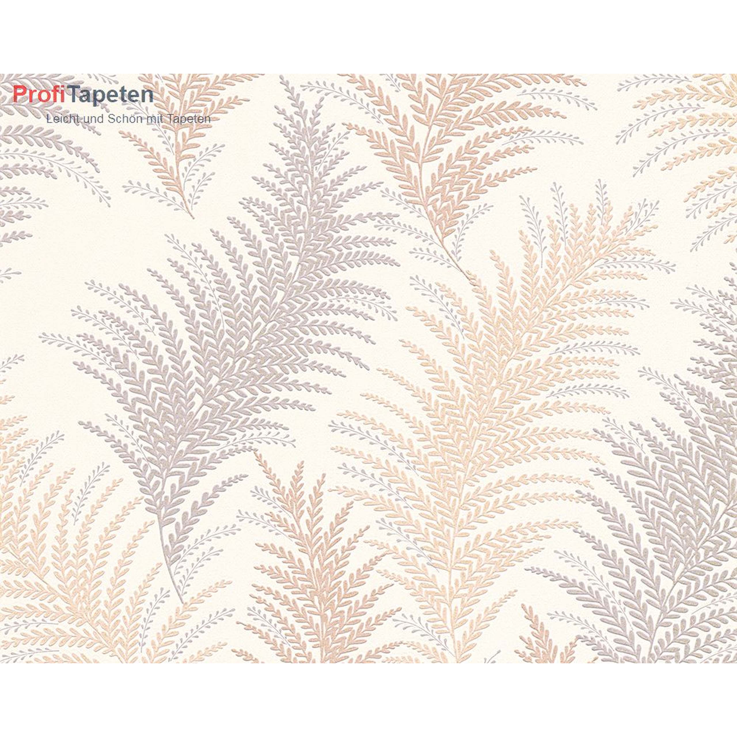 A.S. Creation | Einzelblatt | 305081 | Papiertapete | Blumenoptik | 0.53 x 10.05 m | Beige