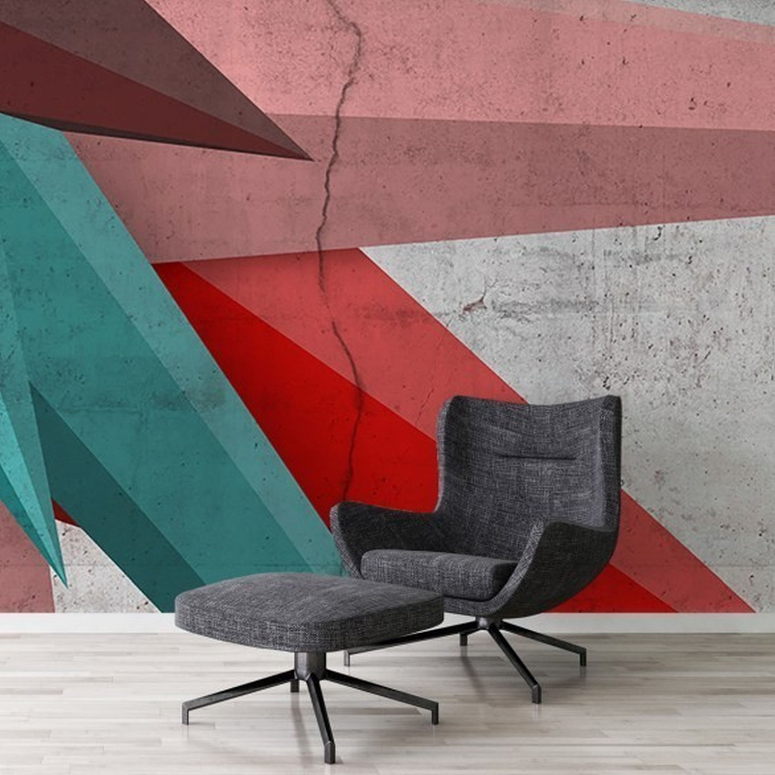 A.S. Creation | Atelier 47 | DD116835 | Fototapete | Vlies | 800 x 250 cm | 3D | Rosa