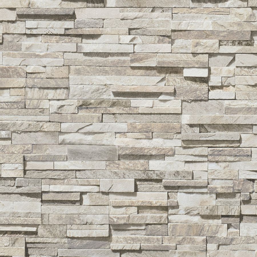 A.S. Creation | Travel Styles | 388161 | Vliestapete | Steinoptik | 10.05 x 0.53 m | Beige