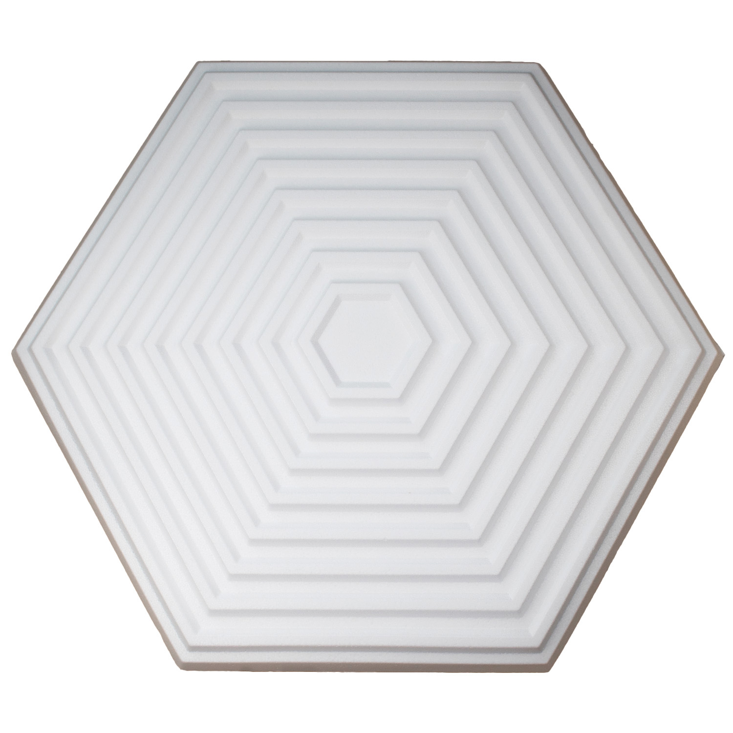 Marbet | Rosette "R32" | Ø 55,7 cm | Styropor | weiß