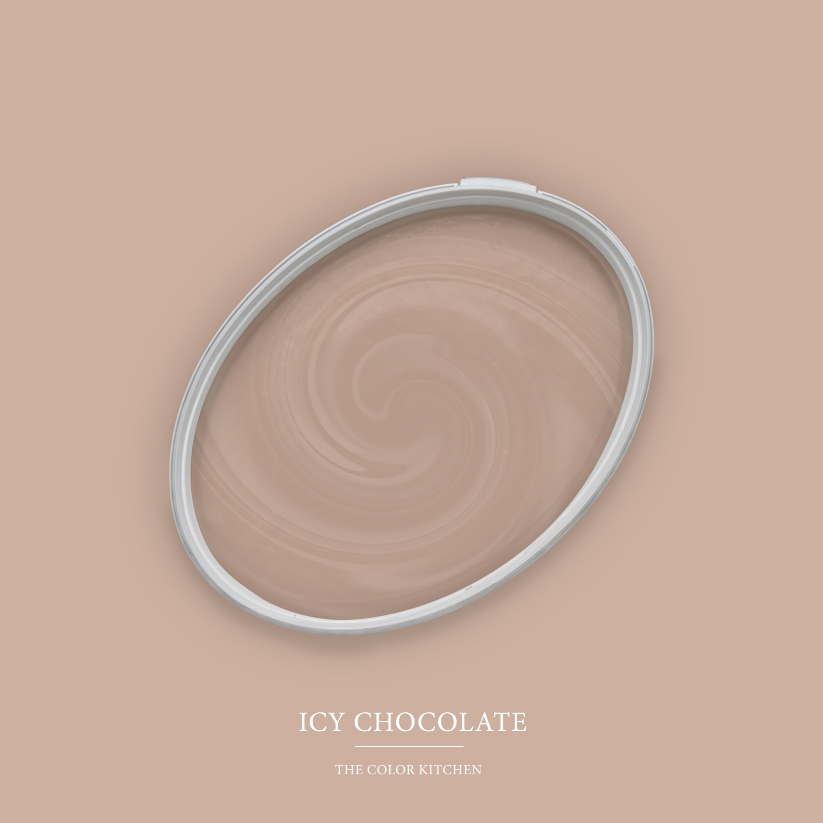 Wandfarbe Braun TCK7001 | Icy Chocolate | Matte Innendispersion | Hohe Deckkraft