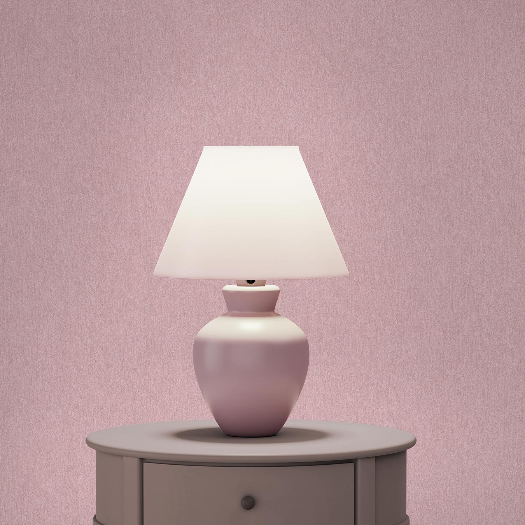 Tapete Uni M1-No.3430 | Vliestapete | Rosa | Tapete Einfarbig | Unitapete