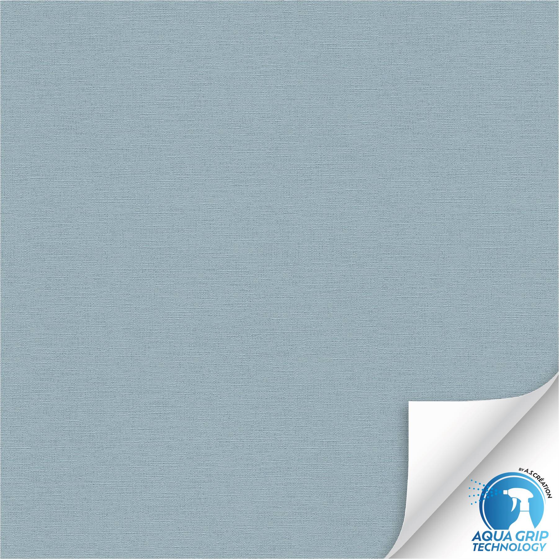 Vliestapete 785753 WOW vorgekleistert Uni Einfarbig Blau A.S. Création