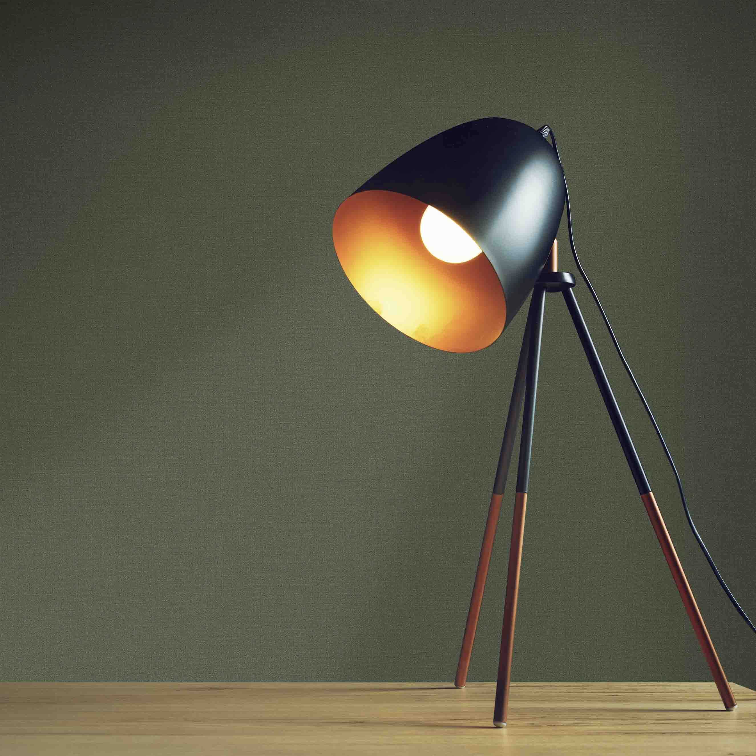 Tapete Uni M1-No.4413 Vlies Grün Uni Tadessi 10.05 x 0.53 m