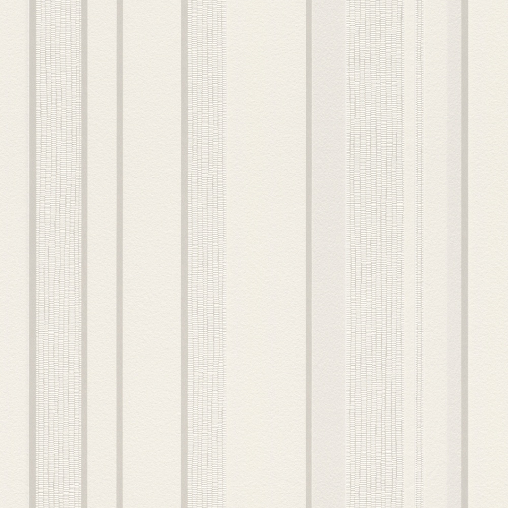 Rasch | Selection | 755305 | Vliestapete | Streifen | 10.05 x 0.53 m | Beige | Creme