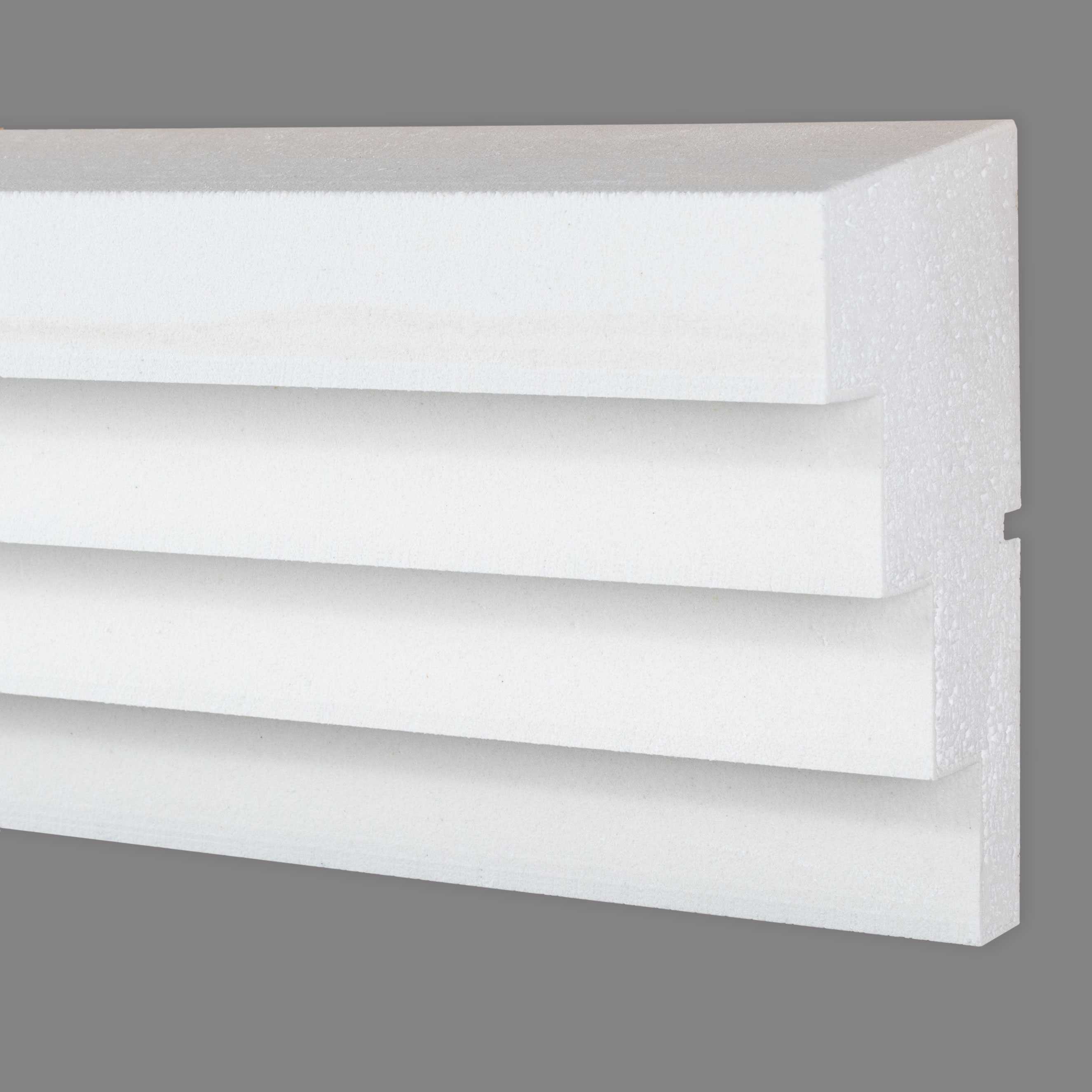 Wiesemann | Fassadenprofil "FP33-b" | Fassadenstuck | 89 x 173 x 2000 mm | Außenstuck | Beschichtet