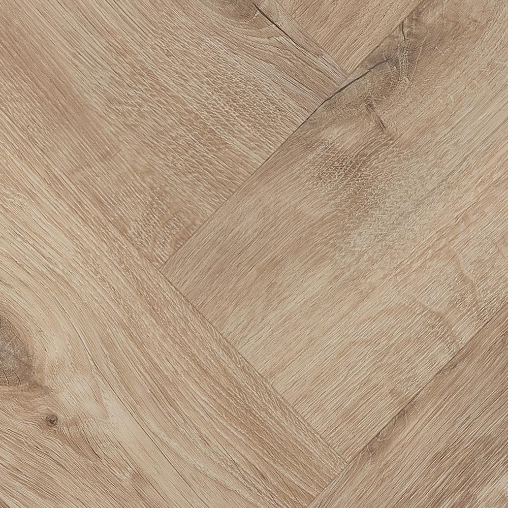 Vinylboden AMARON Herringbone Dryback Windsor Eiche 616 x 154 x 2.5 mm Klebevinyl Braun NKL42