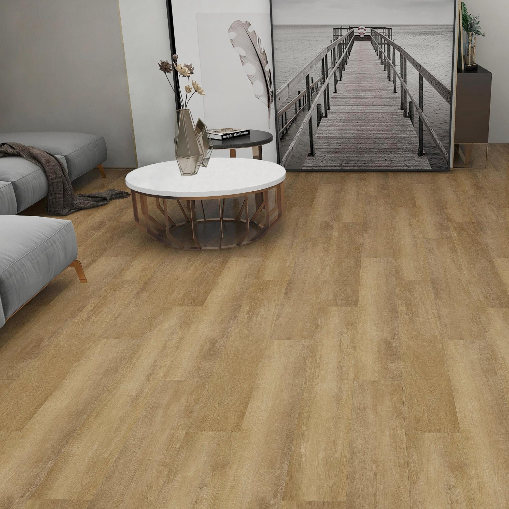 Check One Vinylboden Alteno 5 x 229 x 1220 mm Klick Vinyl Holzoptik Eiche Braun