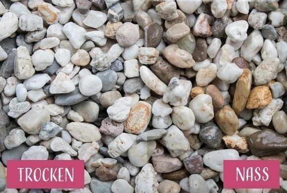 Kieselsteine 2 - 8 mm Zierkies Quarz Gartengestaltung Kies Braun Garten Deko GSH