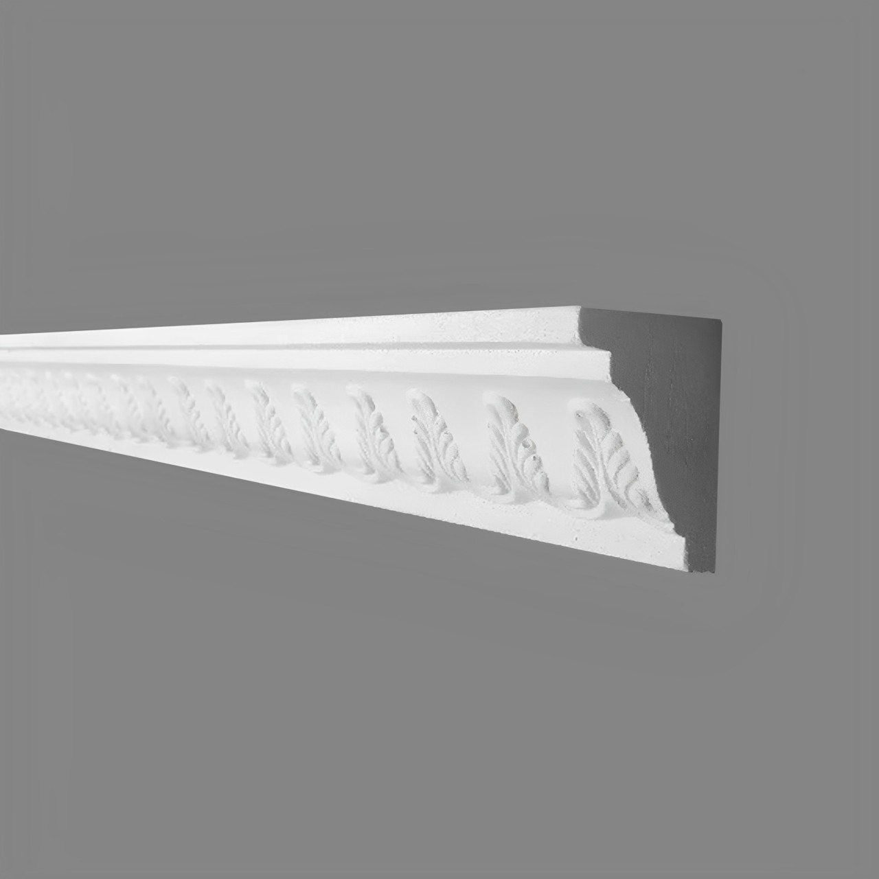 PROVISTON | Gipsleiste Münster | Echter Gipsstuck | 58 x 64 x 1000 mm | Stuckleisten aus Gips