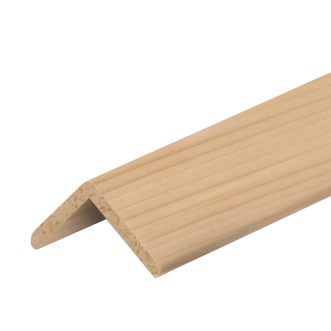 Kosche | Kantenschutz Tapetenleiste | Massivholz | 78211 | 42 x 42 x 2400 mm | Beige | Eckschutz