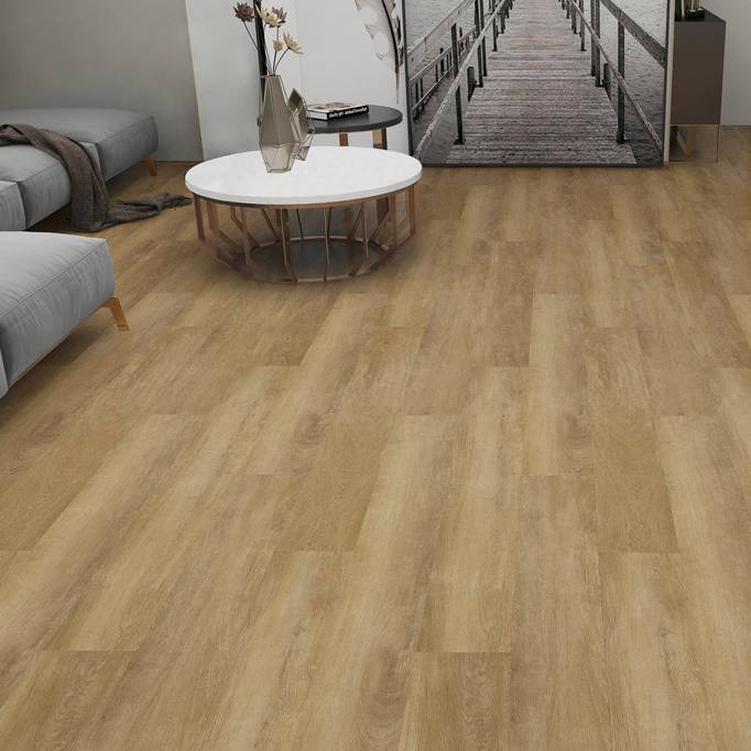 Check One Vinylboden 2072 Alteno 1220 x 229 x 5 mm Klick Vinyl Holzoptik Eiche Braun
