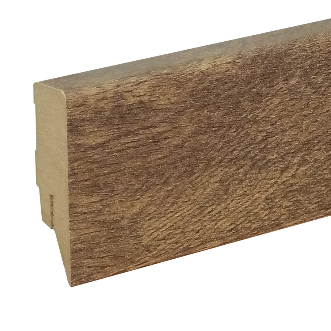 Sockelleiste / Fußleiste Lecco-8 (72731) | 16 x 58 x 2500 mm | Eiche antik dunkel country