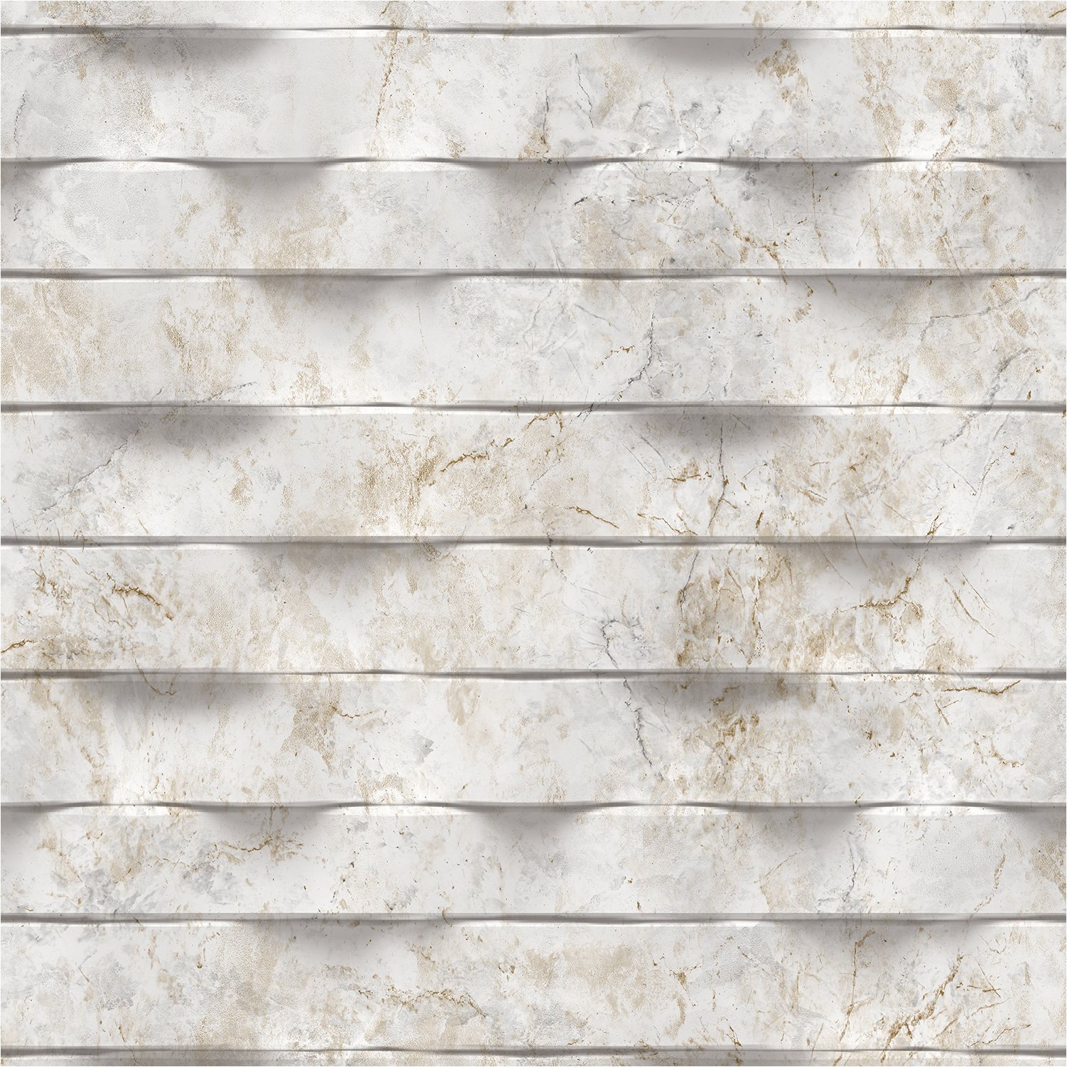 Vliestapete M79907 Brut Weiß Marmor Steinoptik Vlies 0.53 x 10.05 m Ugépa