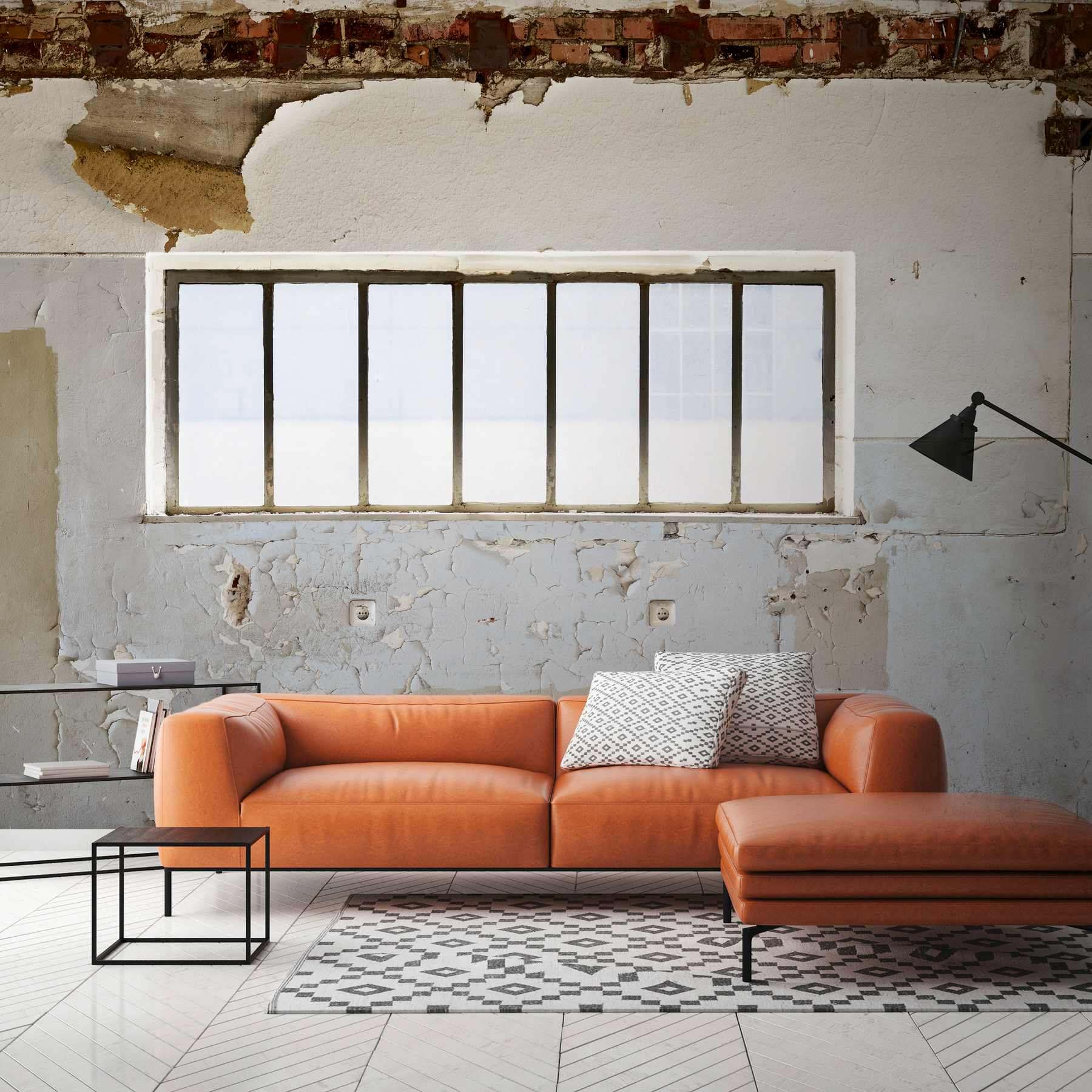 392241_HauptNah A.S. Creation Fototapete The Wall II 392241 Ein Motiv pro Rolle Industrial Beige