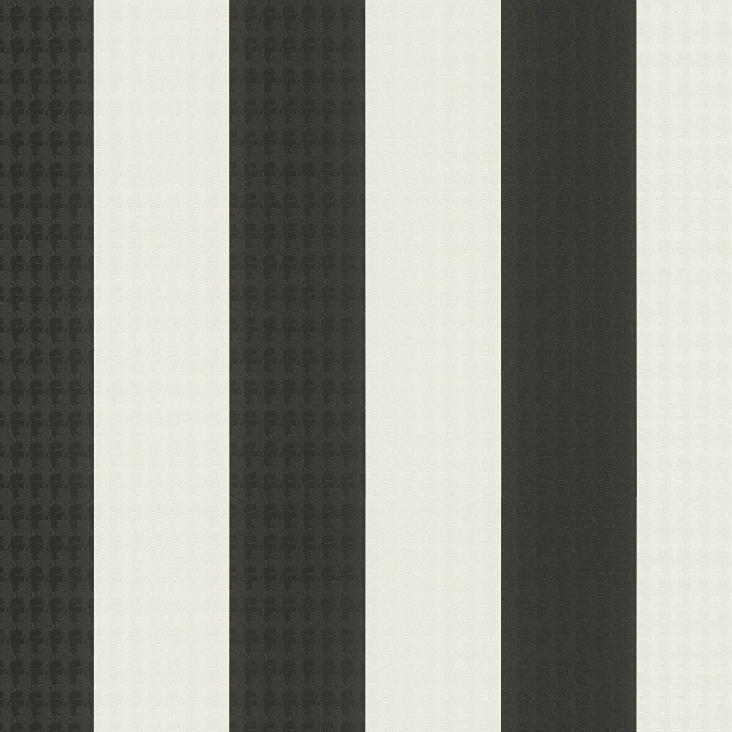A.S. Creation | Karl Lagerfeld | 378492 | Vliestapete | Streifen | 0.53 x 10.05 m | Schwarz