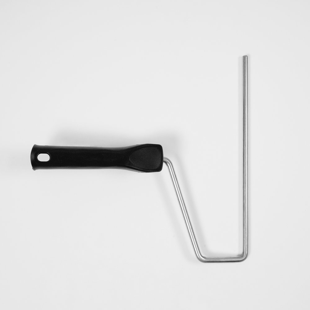 Bügel für Farbwalze 25 cm Lager 8 mm verzinkter Rundstahl mit Kunststoff-Griff A.S. Creation