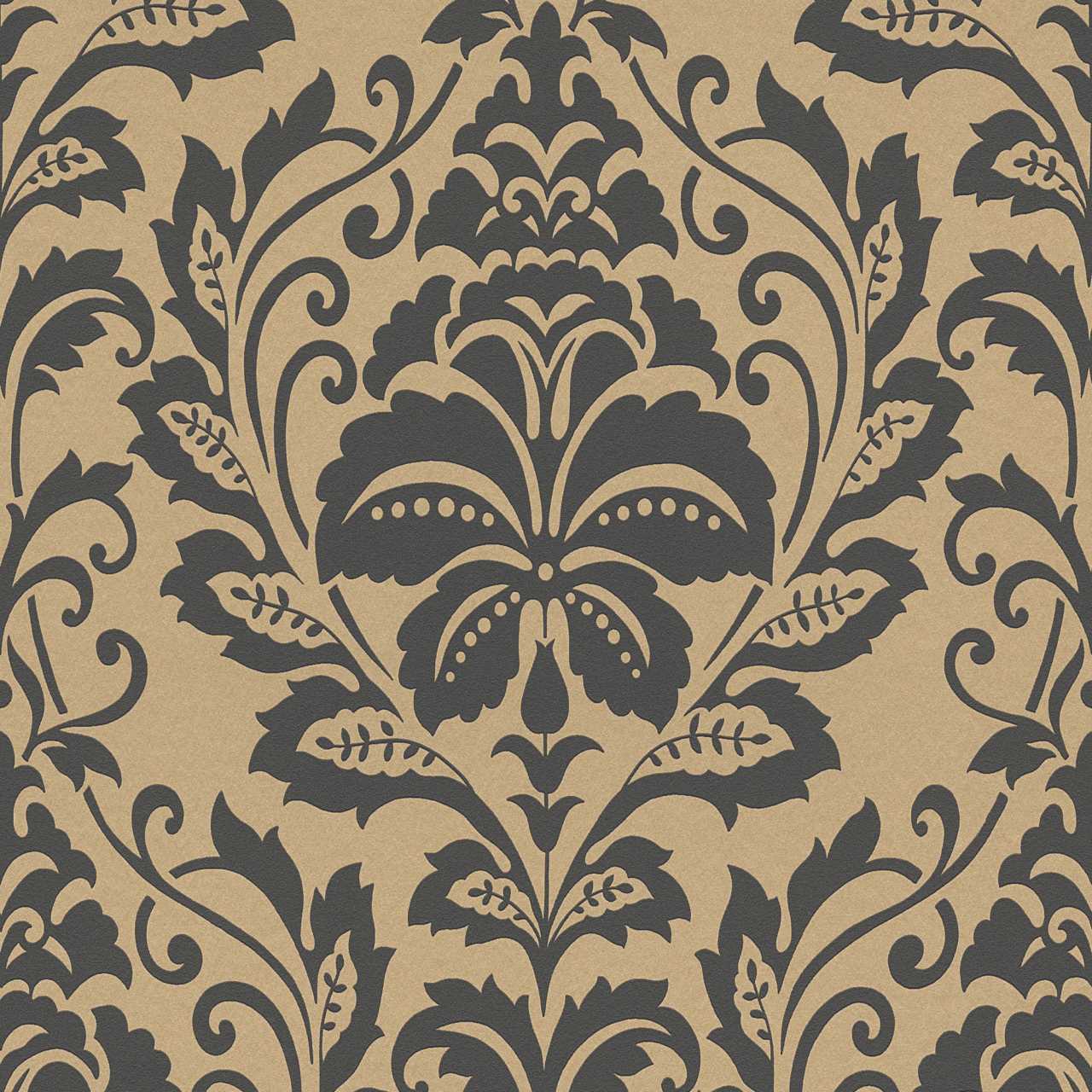 A.S. Creation | BEAUTIFUL WALLS | 369104 | Vliestapete | Barock | 0.53 x 10.05 m | Bronze