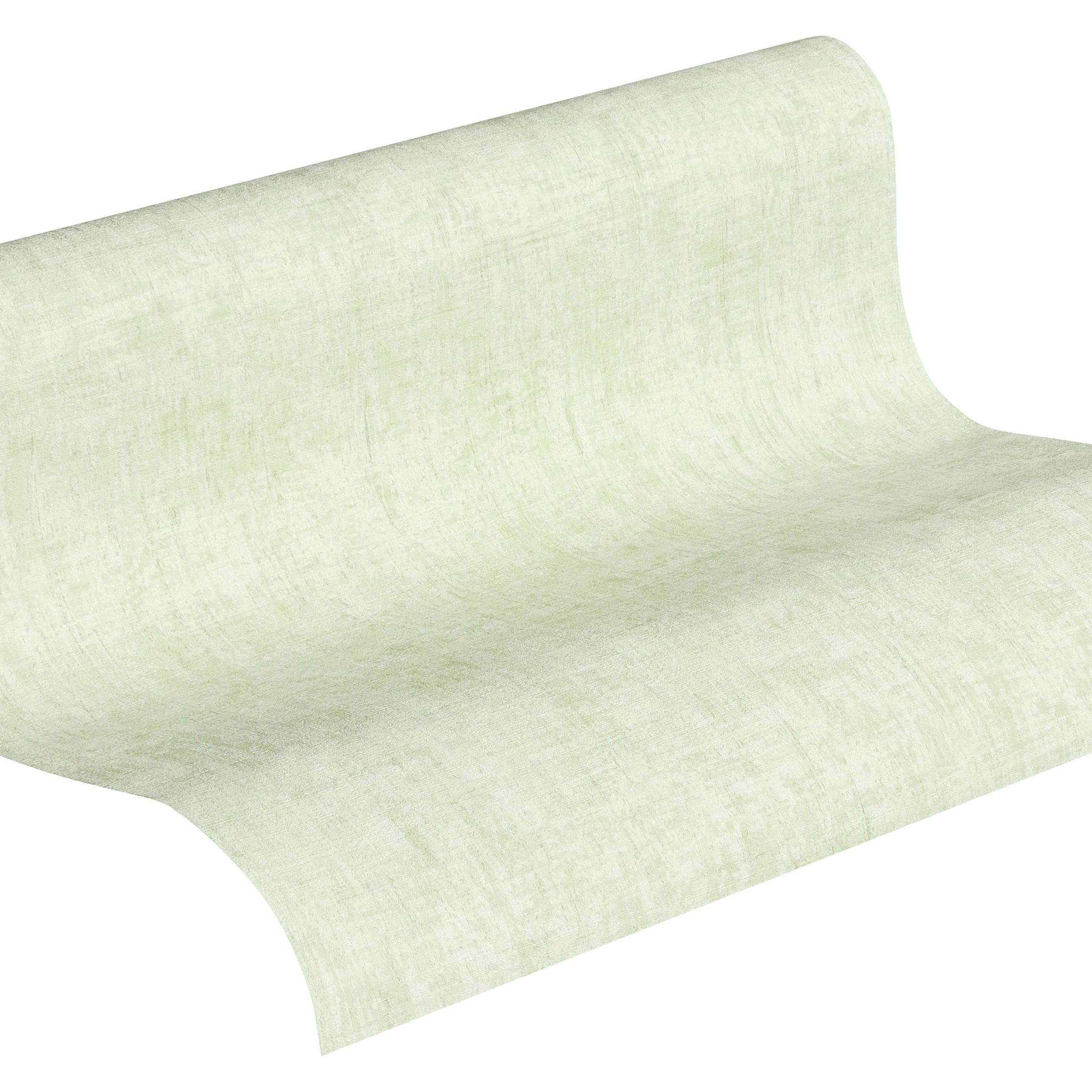 A.S. Creation Greenery | 373342 | Vliestapete Einfarbig | 0.53 m x 10.05 m | Grün