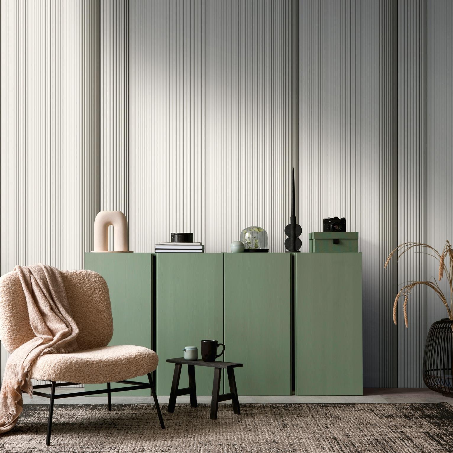 398411_HB A.S. Creation Fototapete The Wall III 398411 Ein Motiv pro Rolle Struktur Beige Creme