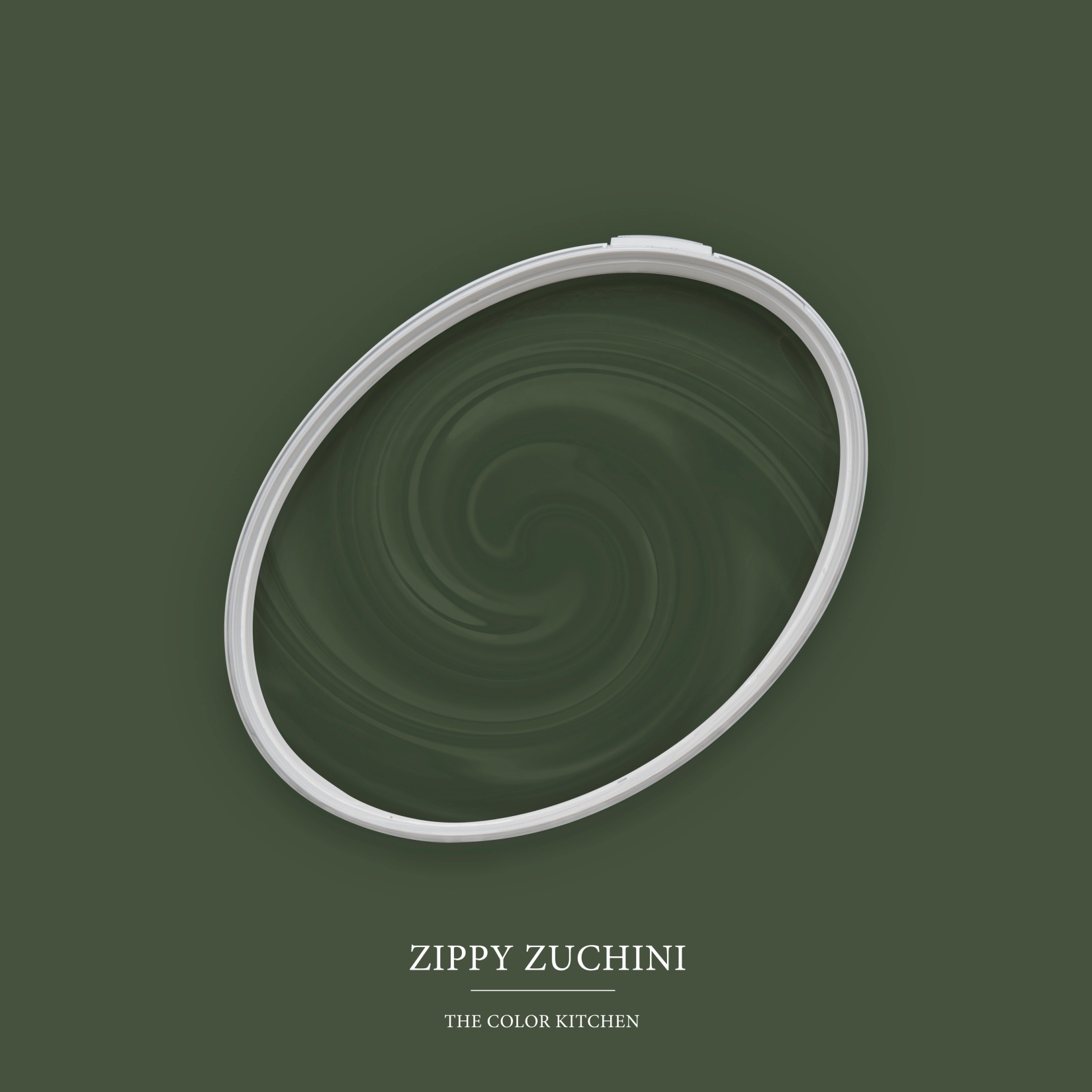 Wandfarbe Grün TCK4006 | Zippy Zuchini | Matte Innendispersion | Hohe Deckkraft